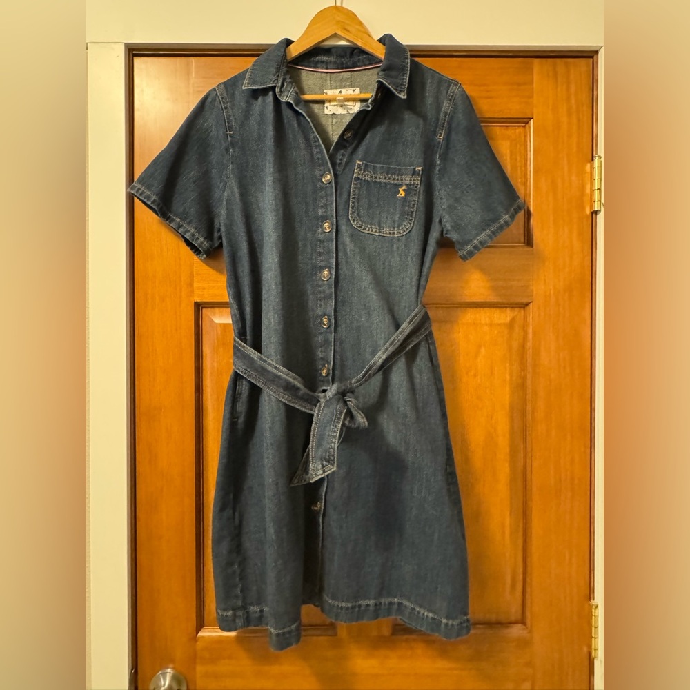 Joules 
Denim dress
Size 10
